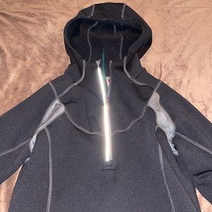 Black exercise jacket